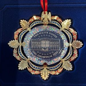 White House Ornament 2002